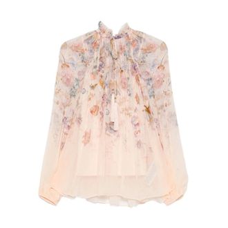 Zimmermann Shirts Pink - female - Zimmermann - Blouses - Multicolor - M - Blouses & Shirts