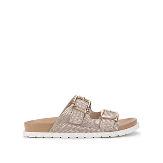 Carvela Womens Selena Sandals - Silver Fabric - Size UK 6