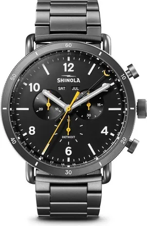 Shinola Orologio Canfield Sport 45mm - Nero