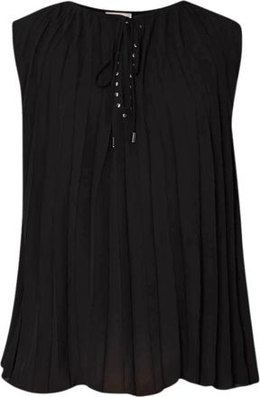 Liu Jo Poly Top - Dames - Tops zonder mouwen - Zwart - XL - Tops