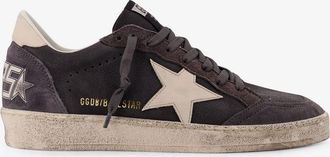 Golden Goose Ball Star leather sneakers with side logo - GOLDEN GOOSE DELUXE BRAND - gender_Man