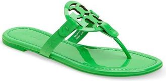 Tory Burch Miller Thong Sandal in Bright Green at Nordstrom, Size 10.5