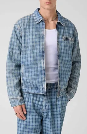Guess Lasered Plaid Detroit Jacket in Glrp-Open at Nordstrom, Size Xx-Large