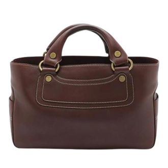 Celine Pre-owned Handbags, female, Red, Size: ONE SIZE Pre-owned Boogie Bag Tote