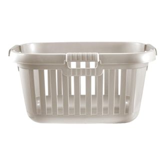 TJ Hughes Laundry Basket Hipster- 2 Colours - Taupe - TJ Hughes