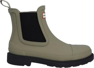 Hunter Commando Chelsea Boot Gummistiefel f&uuml;r Damen | oliv