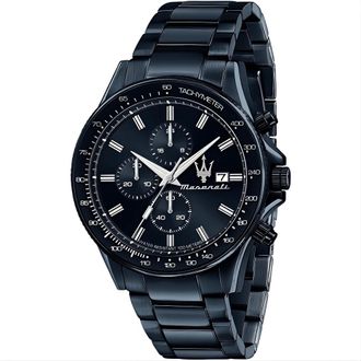 Maserati Accessoires, Heren, Blauw, ONE Size, R8873640023 Chronograaf Horloge