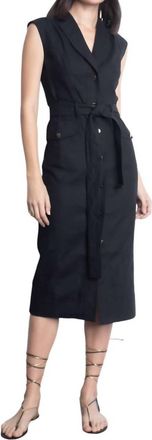 Karina Grimaldi Airim Dress In Black