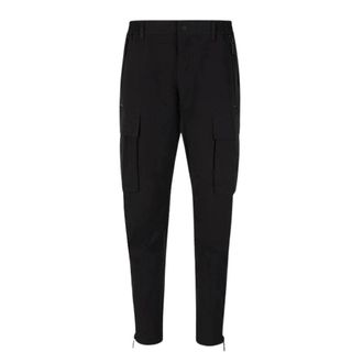 Dsquared2 Heren, Broeken, Zwart, Maat: S Katoen