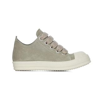 Rick Owens Jumbolace Lage Sneaker - Dames - Schoenen - Grijs - Maat: 36 EU Leer