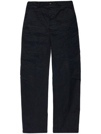 パンツ DSQUARED2 'Dalma' pants Black D2 Headquarter Skinny Techno Pant