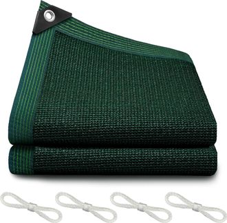 OEM Tela De Sombreo, 90% Verde Oscuro, 2 X 3 M, Malla Resistente Con Ojales Reforzados Para Invernaderos, Plantas, Gallineros, P&eacute;rgolas Y Toldos