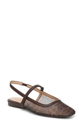 Naturalizer Connie Slingback Flat in Dark Brown/Black at Nordstrom, Size 6.5