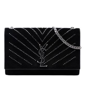 Saint Laurent Borsa Crossbody Vintage Pre-owned - - Pre-owned - Donna - Nero - ONE SIZE