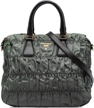 Prada Pre-owned Prada Tessuto Gaufre Satchel Ladies T4AGF1ZHLIHZE5HQ