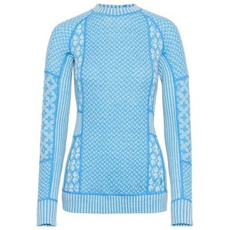 Kari Traa Smekker L/S Merinounterw&auml;sche f&uuml;r Damen | blau