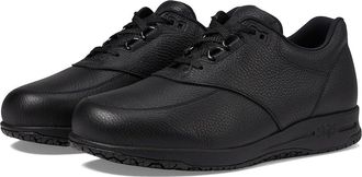 SAS Guardian Slip-Resistant Comfort Lace Up Mens Shoes Black : 10.5 WW - Double Wide (EE-3E), Leather