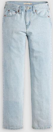 Levi's Womens Levis Low Pro Low Rise Straight Leg Jeans in Right Over - Blue - Size 32W/32L