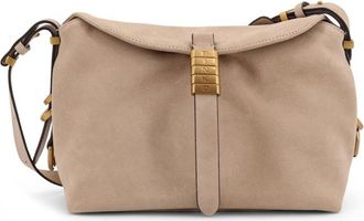 Pinko Leather Shoulder Bag With Metal Logo Detail