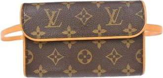 Louis Vuitton Pre-owned Belt Bags, female, Brown, Size: ONE SIZE Pre-owned Florentine waist bag