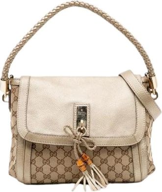 Gucci Pre-owned Handbags, female, Brown, Size: ONE SIZE Pre-owned Handbag