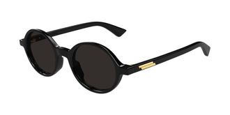 Bottega Veneta BV1430S 001 Mens Sunglasses Black Size 48