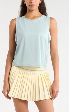 Zella Smash Hit Mesh Tank in Blue Raindrop at Nordstrom, Size Xx-Large