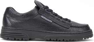 Mephisto Stijlvolle Veterschoen voor Heren - Heren - Sneakers - Zwart - 47 EU - Leer - Schoenen