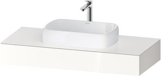 Duravit Consola Duravit Qatego, 1200x550x170mm, Con Recorte Central