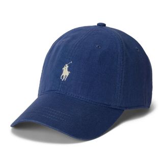 Polo Ralph Lauren Linen Ball Cap - male - Polo Ralph Lauren - Hats & Caps - Blue - ONE SIZE - Accessories