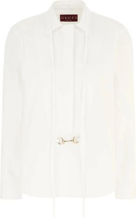 Gucci Mujer, Blusas y Camisas, Blanco, Talla: S