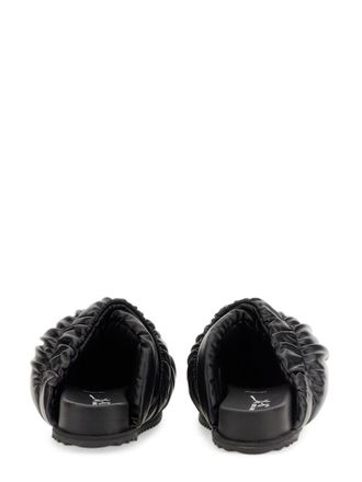 Yume Yume Leather with TPU Sole Sandal - Black