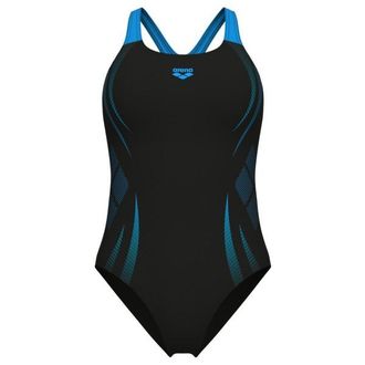 Arena Poseidonia Swimsuit Swim Pro Back LB Badeanzug f&uuml;r Damen | schwarz