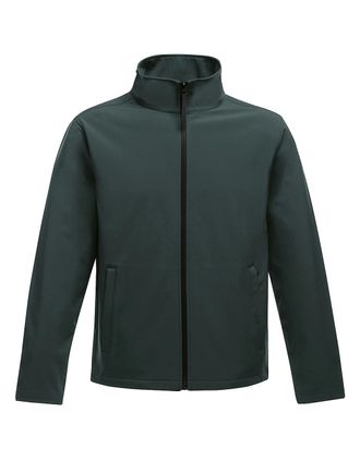 Regatta Mens Regatta Standout Mens Ablaze Printable Softshell Jacket - Black - Size: 38/Regular