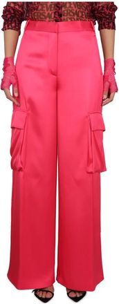 Versace Duchesse Broek - Dames - Wijde Broeken - Roze - XS - Broeken