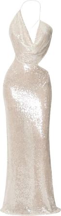 Amazu&igrave;n Amazuin Kleedjes White - Dames - Avondkleed - Wit - L - Polyester - Kleedjes