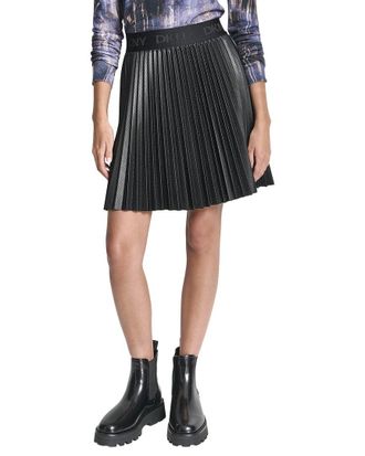 DKNY Pull On Pleated Skirt