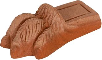 Biscottini International Juego De 12 Pies pata De Le&oacute;n Para Plantas De Exterior Platillo De Terracota Bajo Maceteros Para Jardineras De Balc&oacute;n Y Tarros