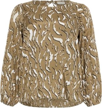 Kaffe Curve Donna, Camicette, Multicolore, XL, new