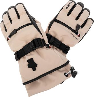 Moncler Grenoble Reusch Skihandschoenen - Dames - Accessoires - Roze - Maat: L Zijde