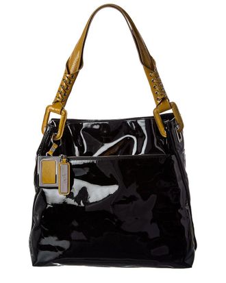 Roger Vivier Patent Hobo Bag