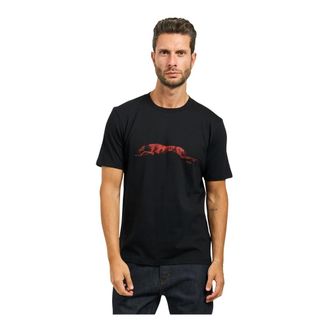 HUGO BOSS Hombre, Camisetas, Negro, Talla: XL