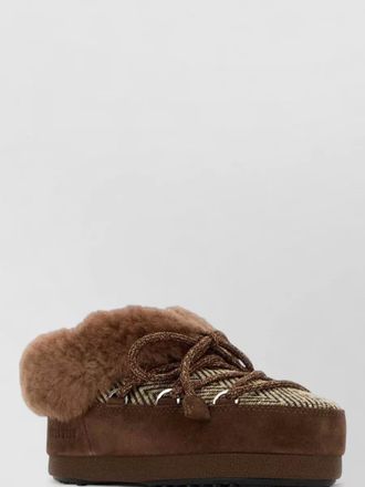 Moon Boot fabric ankle boots