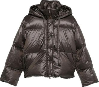 Antonelli Piumino con cappuccio - Marrone