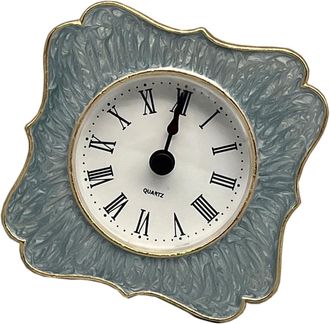 OEM Reloj Despertador Cl&aacute;sico Con Estampado Floral Y Colores Vivos, Peque&ntilde;o Reloj De Mesa Decorativo Para El Dormitorio O El Estudio