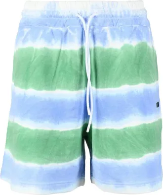 Msgm Cotton Bermuda Shorts - Dames - Korte Broeken - Veelkleurig - S - Katoen - Korte Broeken