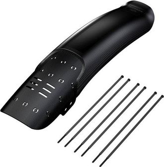 OEM Juego De Guardabarros Para Bicicleta, Guardabarros Delantero Y Trasero, Mant&eacute;n Tu Bicicleta Limpia, 38 Cm De Largo, Negro