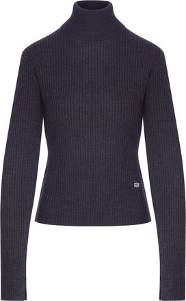 Ganni RIBBED MERINO WOOL TURTLENECK - Ganni - Woman
