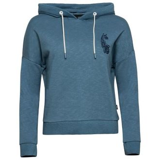 Chillaz Stelvio Alpaca Floral Hoodie f&uuml;r Damen | blau