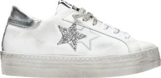 2Star Mujer, Zapatos, Blanco, Talla: 40 EU